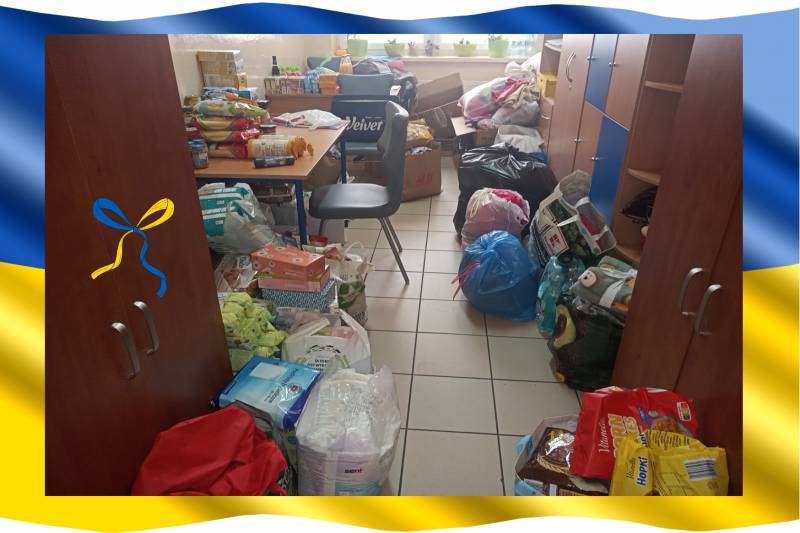 Zdjęcie: Zbiórka darów dla uchodźców z Ukrainy - ...